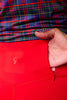 SSYS Red Incognito Fleece Lined Leggings