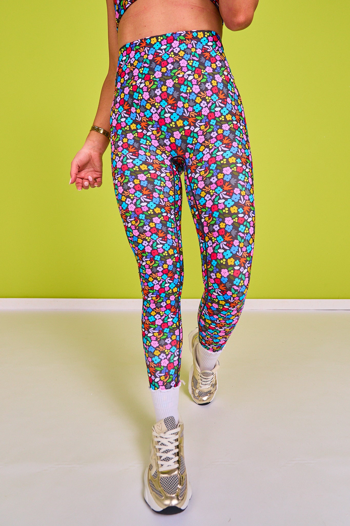 SSYS Bright Petal Party Compression Leggings