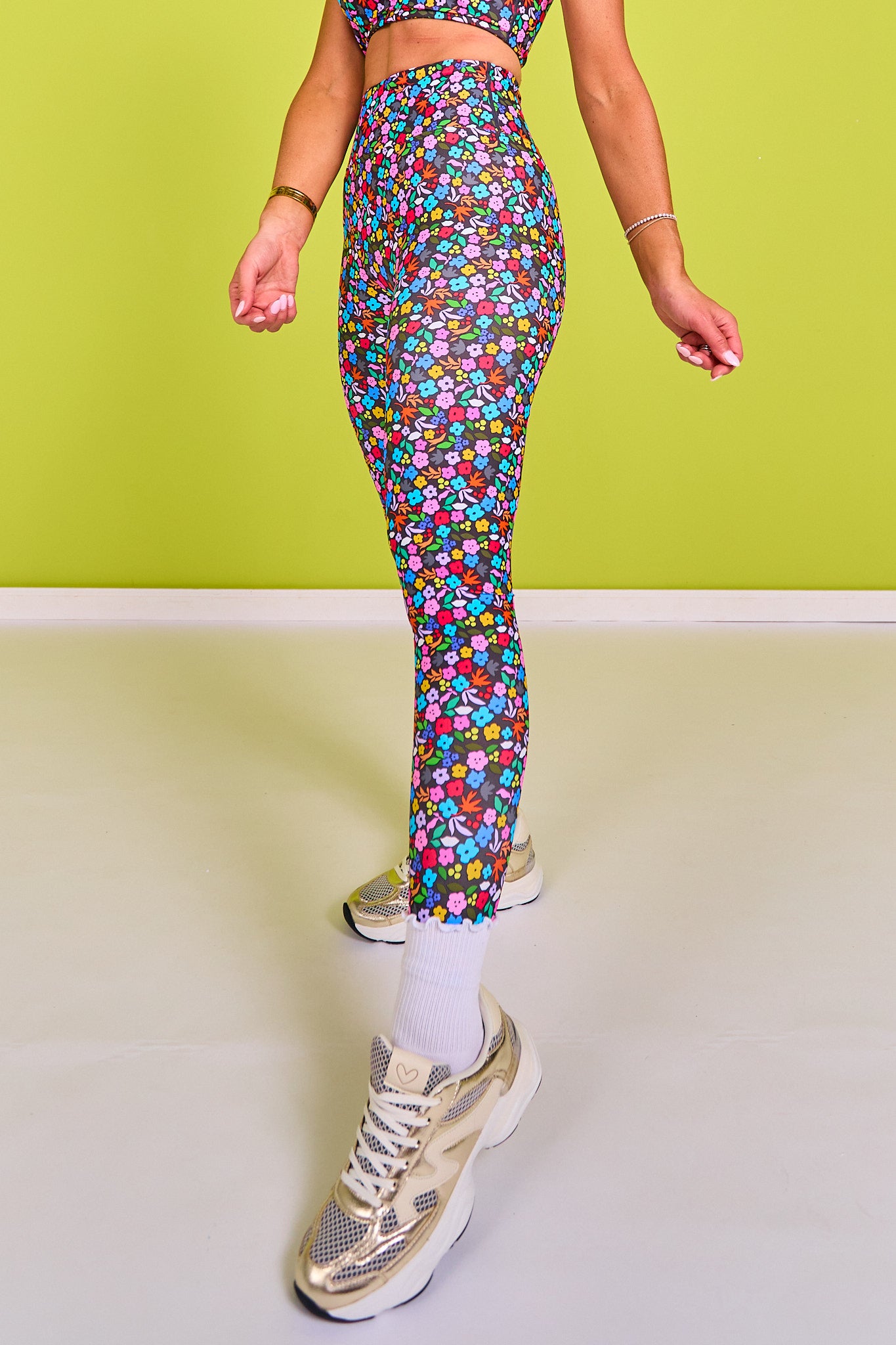 SSYS Bright Petal Party Compression Leggings