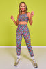 SSYS Bright Petal Party Compression Leggings