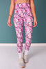 SSYS Magenta Bloom Compression Leggings