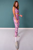 SSYS Magenta Bloom Compression Leggings