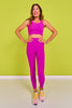 SSYS Magenta Incognito High Waist Leggings