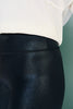 SSYS Black Faux Leather Leggings