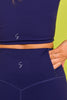 SSYS Navy Incognito Biker Shorts