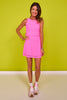 SSYS Laser Cut Active Skort In Neon Pink