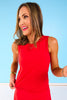 SSYS Laser Cut Active Tank In Red