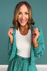 SSYS Green Gingham Zip Hooded Jacket