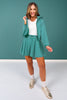 SSYS Green Gingham Zip Hooded Jacket