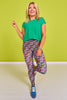 SSYS Short Sleeve Mesh Active Top In Kelly Green