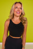 SSYS Signature Sports Bra In Black