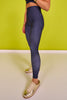 SSYS Navy and Black Animal High Waist Leggings