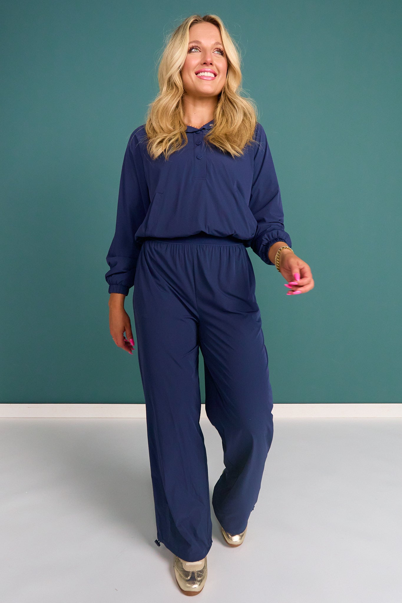 SSYS Navy Track Suit Pants Set