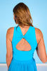 SSYS Bow Back Bra Tank In Bright Blue