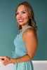 SSYS Bow Back Bra Tank In Dusty Sage