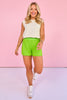 SSYS Signature Lime Active Shorts