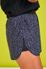 SSYS Signature Navy and Black Animal Active Shorts