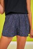 SSYS Signature Navy and Black Animal Active Shorts