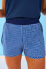 SSYS Signature Navy Gingham Active Shorts