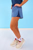 SSYS Signature Navy Gingham Active Shorts