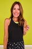 SSYS Racerback Active Tank In Black