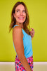 SSYS Racerback Active Tank In Cornflower