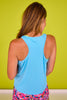 SSYS Racerback Active Tank In Cornflower