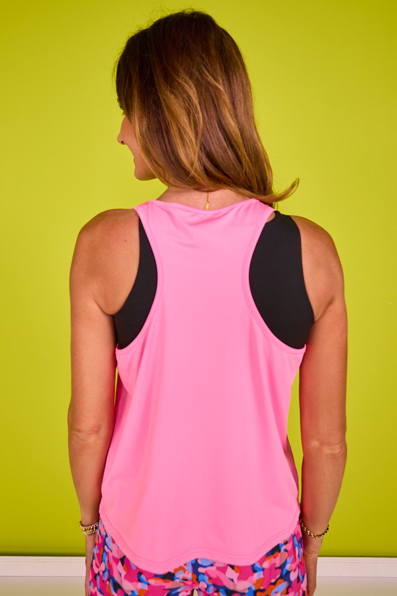 SSYS Racerback Active Tank In Pink