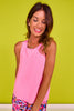 SSYS Racerback Active Tank In Pink