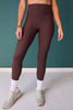 SSYS Ribbed Leggings In Brown