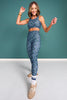 SSYS Signature Butter Leggings in Blue Floral