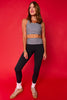 SSYS Signature Leggings in Black Houndstooth