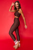 SSYS Signature Butter Leggings in Brown Spotted Animal