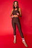 SSYS Signature Butter Leggings in Brown Spotted Animal