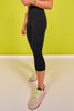 SSYS Black Incognito High Waist 3/4 Length Leggings