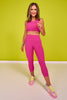 SSYS Dark Orchid Incognito High Waist 3/4 Length Leggings