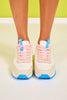 Beige Multi Colorblock Sneakers