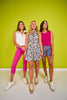 SSYS Sleeveless Golf Dress In Neon Floral