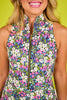 SSYS Sleeveless Golf Dress In Neon Floral