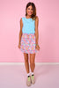 SSYS Peyton Scuba Skort In Bold Animal