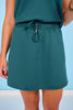 SSYS Peyton Scuba Skort In Teal