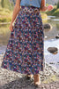 SSYS Lilah Drop Waist Maxi Skirt In Twilight Floral
