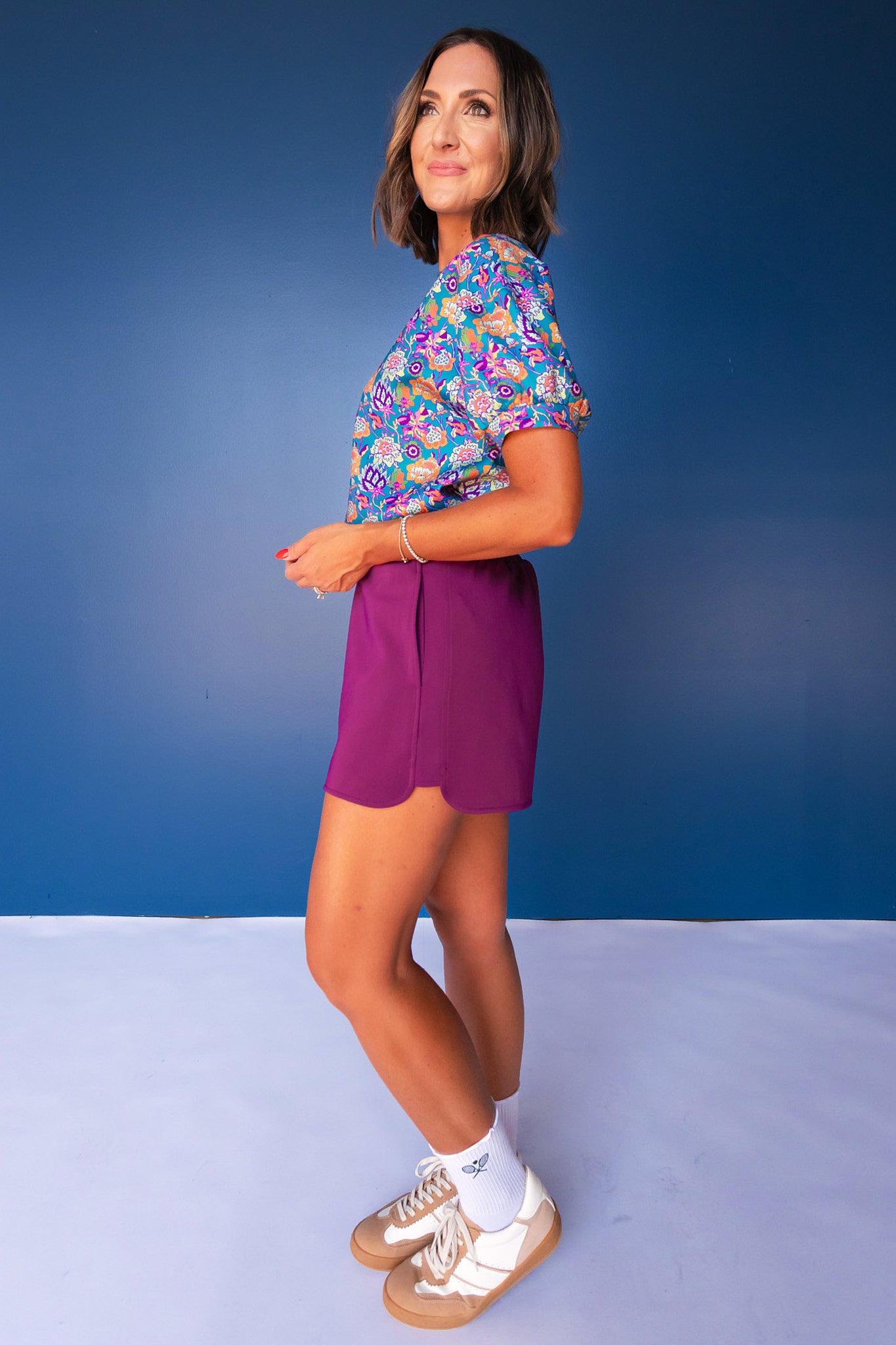 SSYS Scuba Shorts In Plum