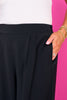 SSYS Jules Barrel Crop Trousers In Black