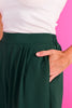 SSYS Jules Barrel Crop Trousers In Hunter