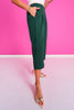 SSYS Jules Barrel Crop Trousers In Hunter