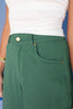 SSYS Cropped Victoria Wide Leg Jeans In Hunter