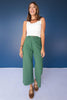 SSYS Cropped Victoria Wide Leg Jeans In Hunter