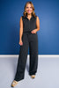 SSYS Scuba Wide Leg Pants In Black