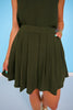 SSYS Indy Crepe Skort In Olive